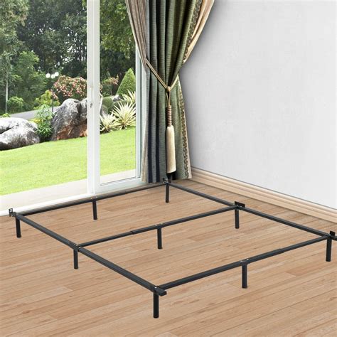 metal bed frame queen for mattress and box spring set|queen mattress sale with boxspring.